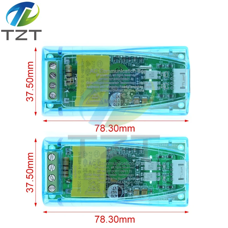 AC Digital Multifunction Meter Watt Power Volt Amp TTL Current Test Module PZEM-004T With Coil 0-100A 80-260V AC For Arduino