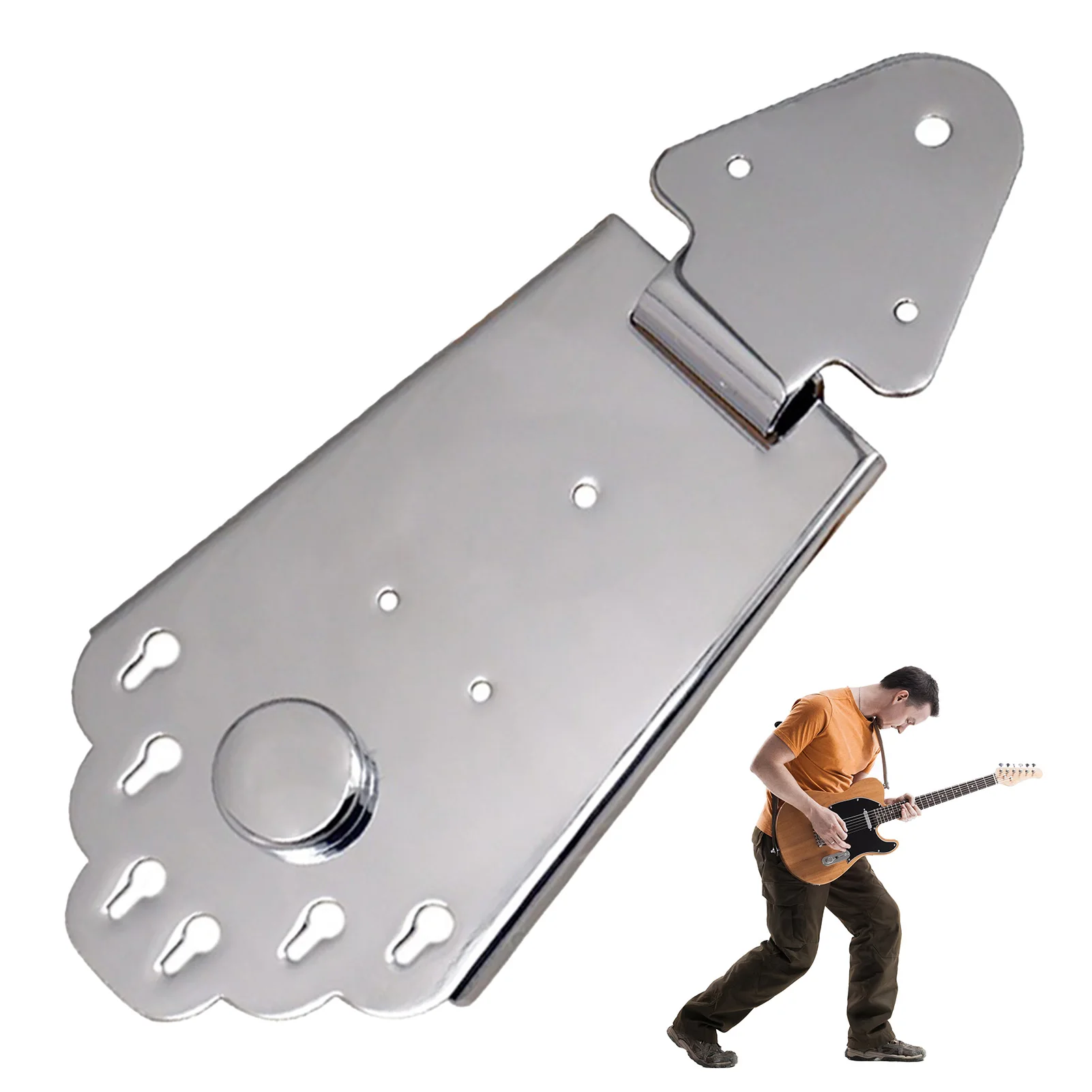 

Electric Guitar Bridge String Saddles Electric Guitar Replacement Bridge String Accessories for Stage Performance Tools
