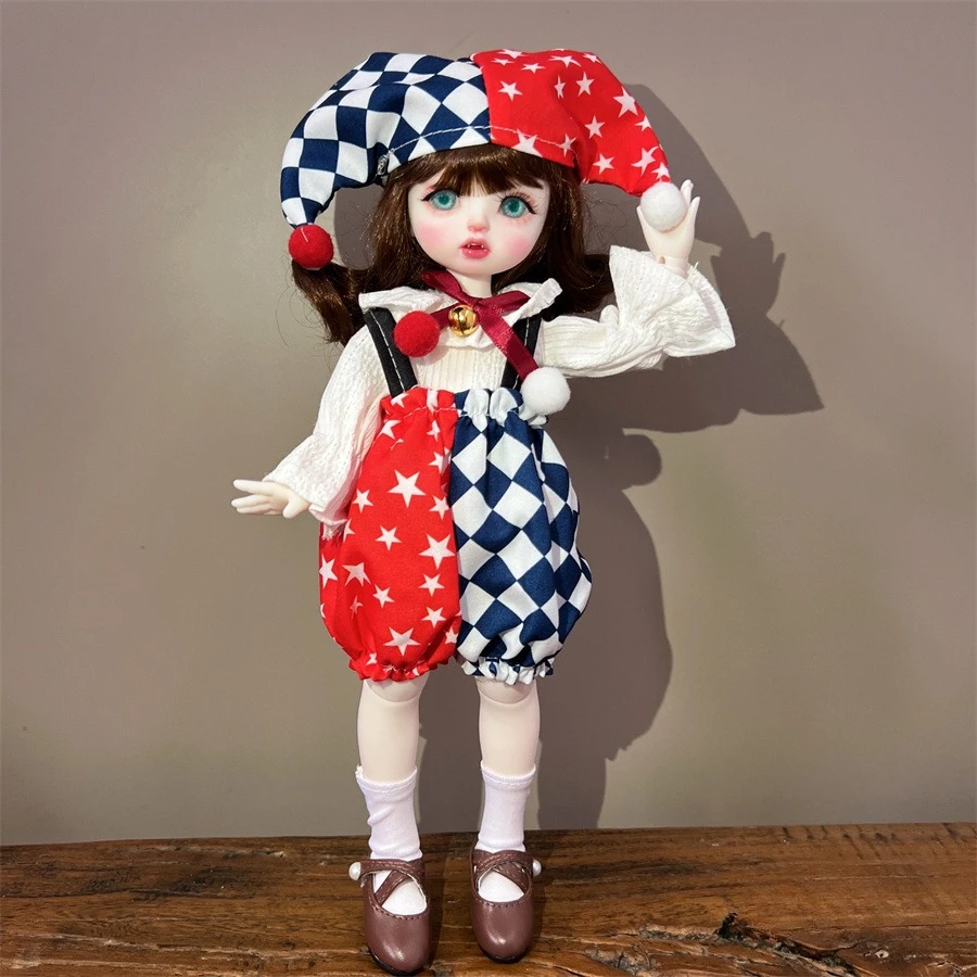 Conjunto de falda de encaje rosa verde menta, muñeca BJD de 6 puntos, vestido bonito de estilo dulce, traje de muñecas de 30cm, accesorios de vestir, regalos de cumpleaños