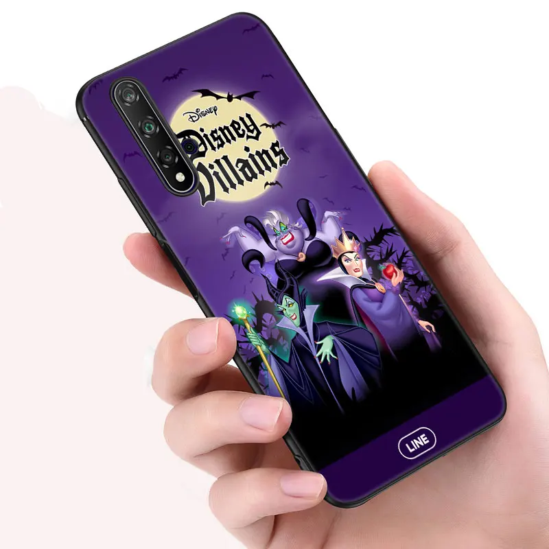 Maleficent Disney Villains Black Funda Phone Case For iPhone 14 11 13 12 Pro Max 12 13 Mini X XR XS MAX 7 Plus Silicone Cover