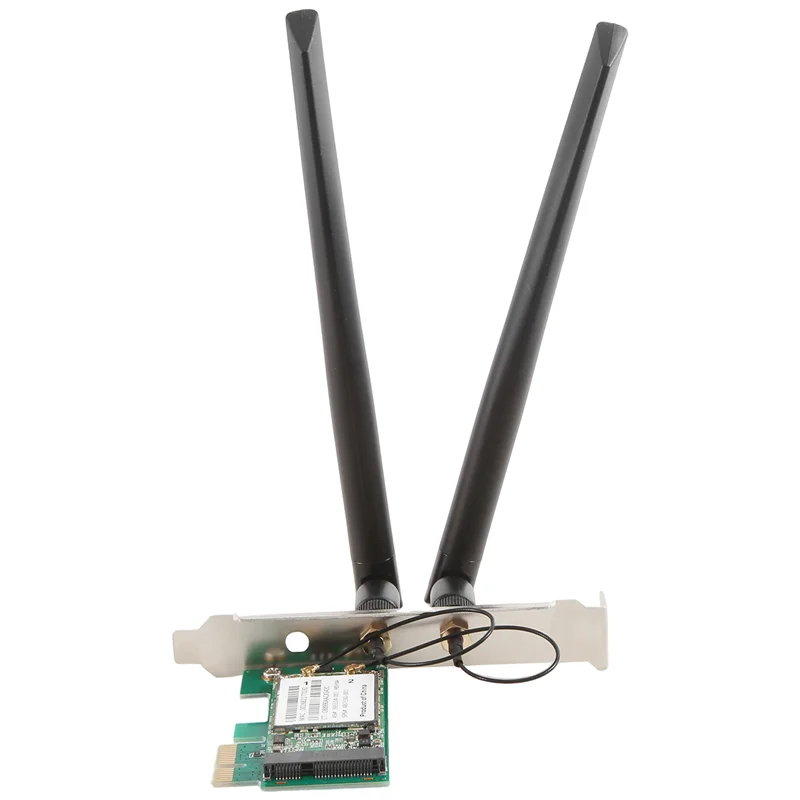 

AC56-PCI-E Wifi Adapter BCM94322 Wifi Network Cards 300Mbps For Macos 5G+2.4G Dual Band 802.11AN WLAN Plug And Play