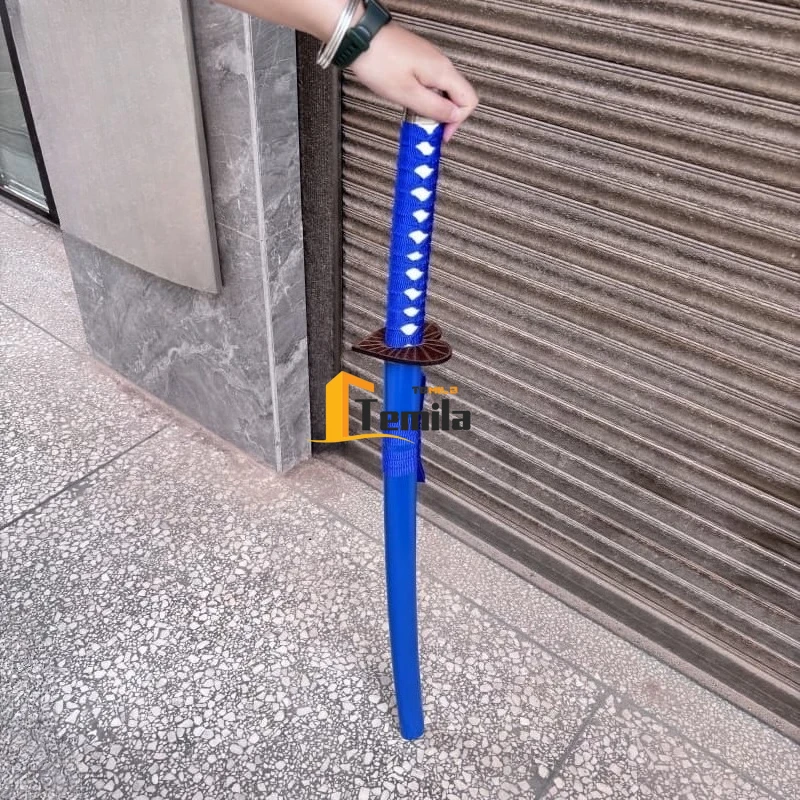 

[Funny] 100cm Cosplay Bleach weapon Aikawa Robu Katana wooden model Costume party Anime show Japan samurai sword