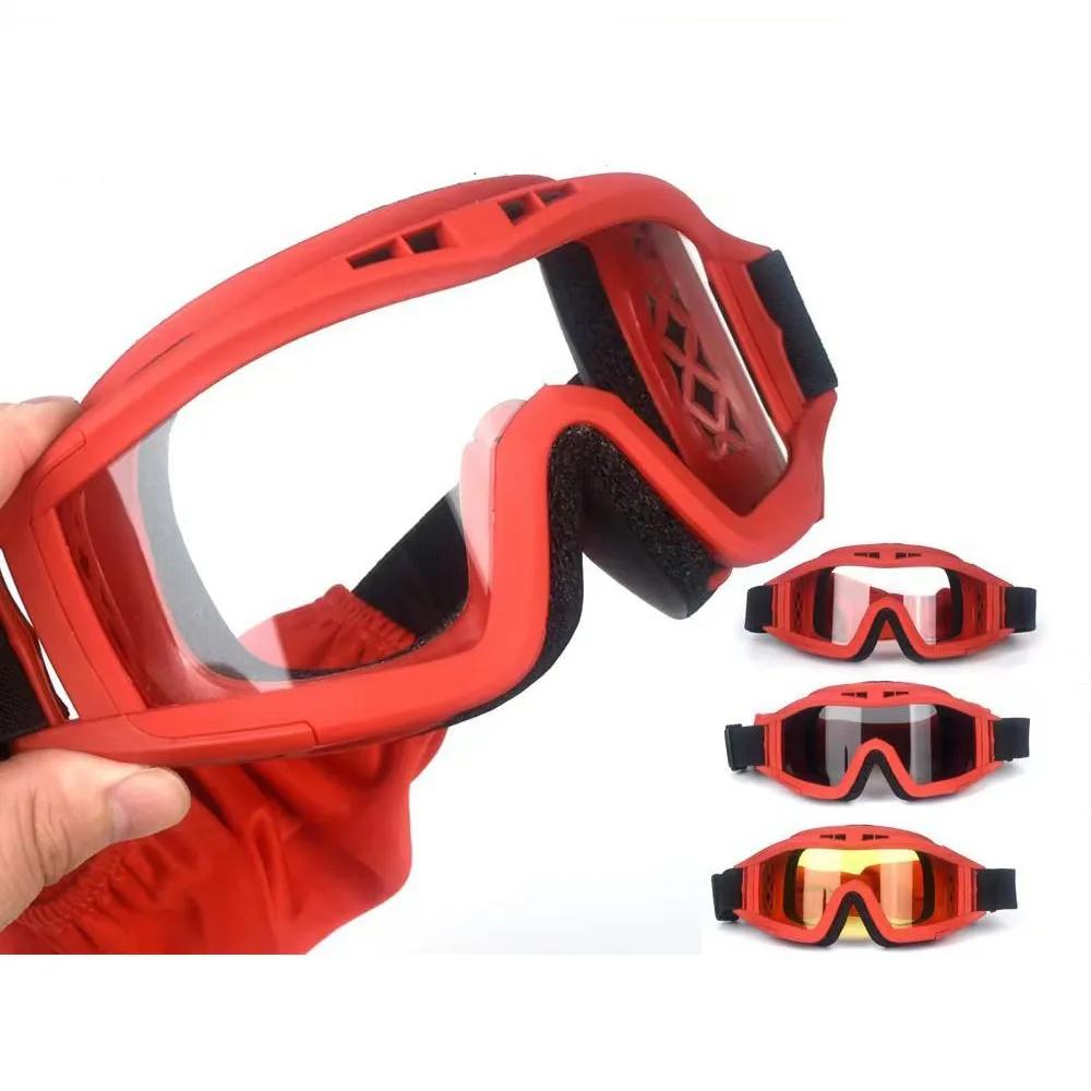 

High-quality Fire Goggles Anti-fog Smoke-proof Flame-retardant Forest Rescue Equipment Helmet Goggles Outdoor Tactical Glasses