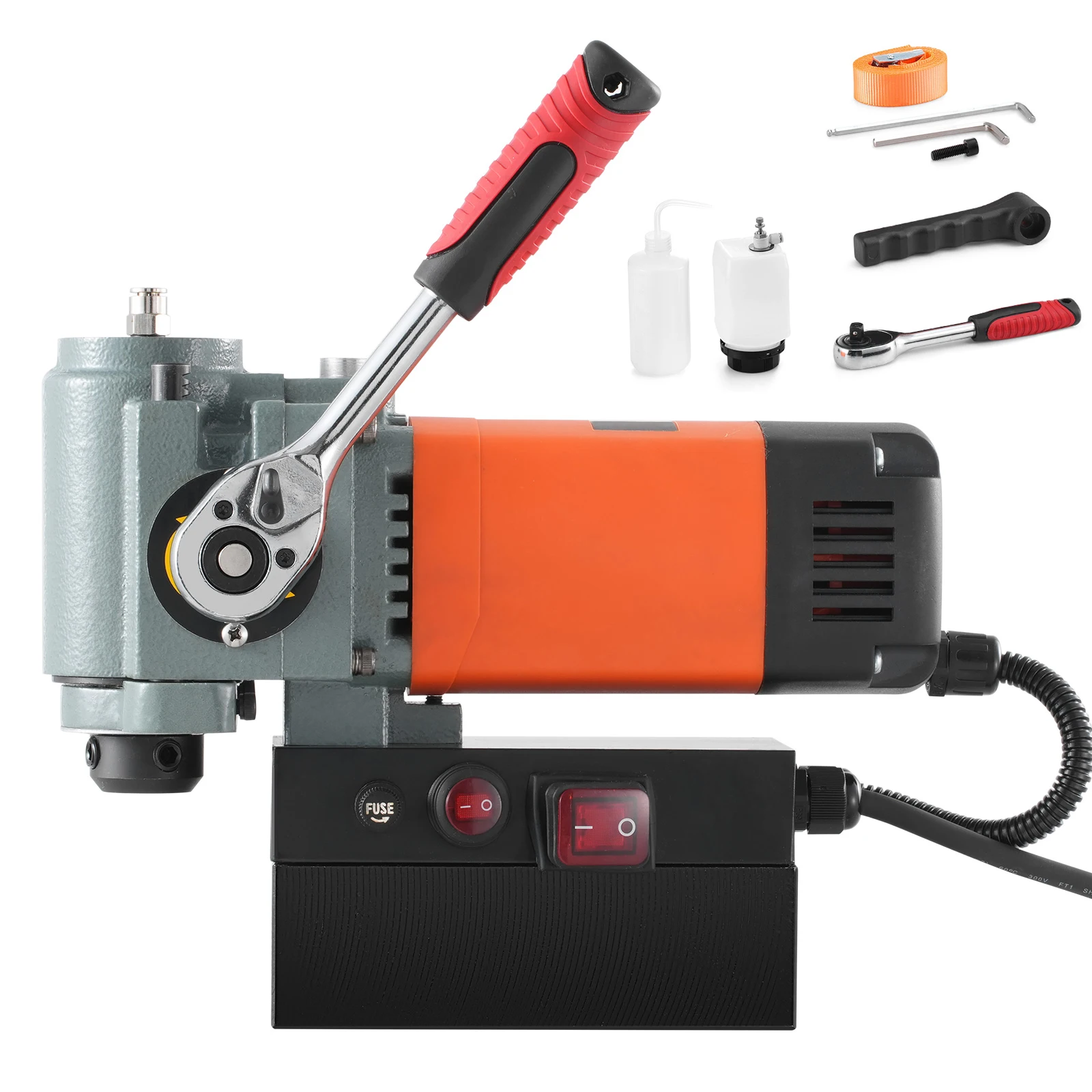 

Lightweight Portable Magnetic Drill 1300W Low Profile Mag Drill With Cooling System
