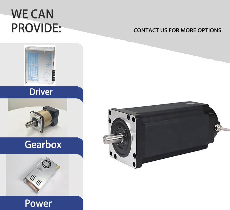 EMTECH 130BYG350-serie hybride NEMA 51 stappenmotor