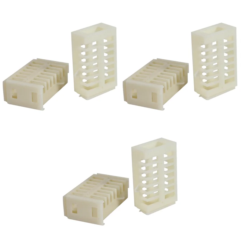 

Y50A-300 Pcs Removable Bee Cage Beekeeping Equipment Beekeeping Supplies Bee Queen Cage Moving Catcher Cage