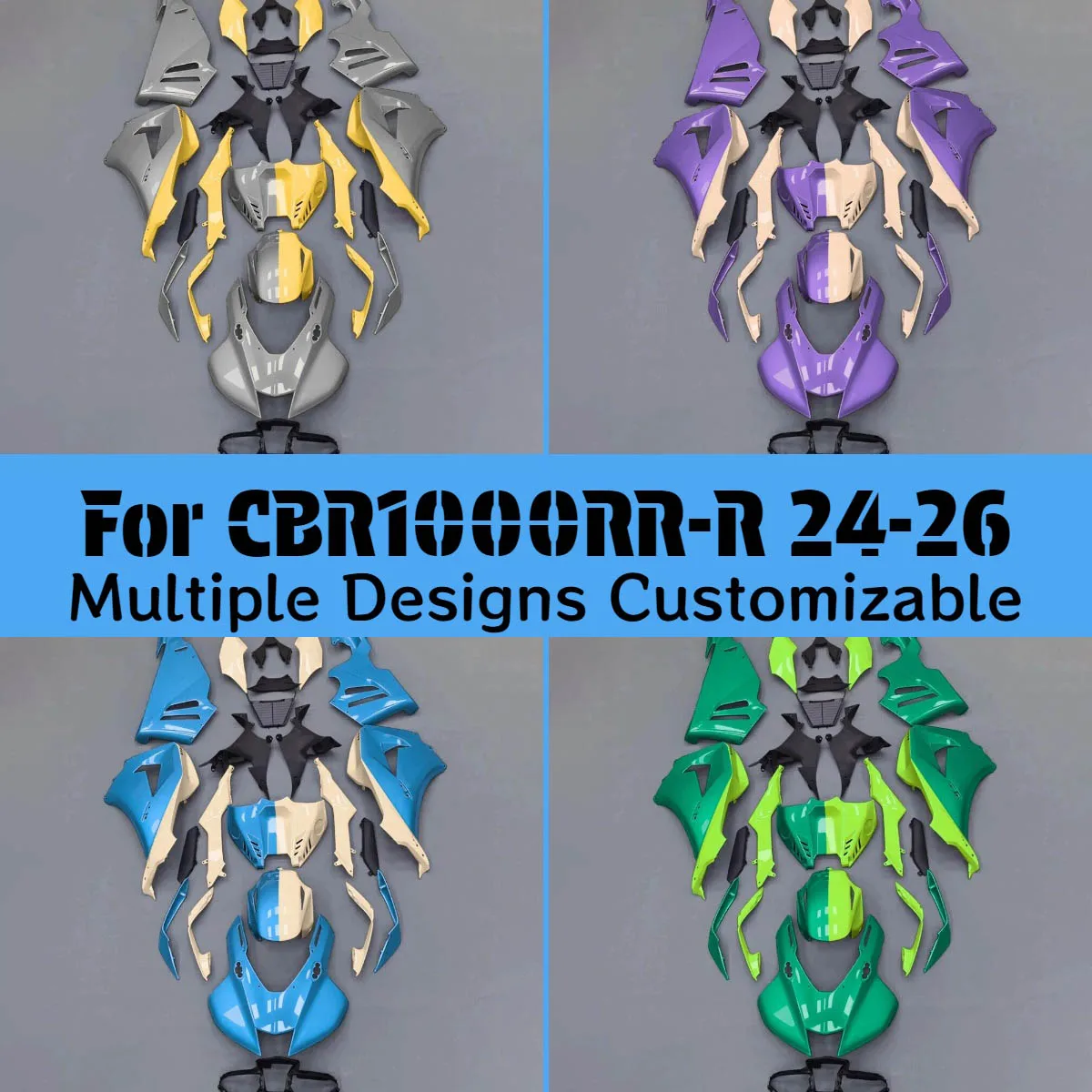 

For HONDA CBR 1000RR-R 2024 2024 25 26 2026 Fairing Kit CBR1000RR-R 24 25 26 ABS Plastic Aftermarket Motorcycle Fairings