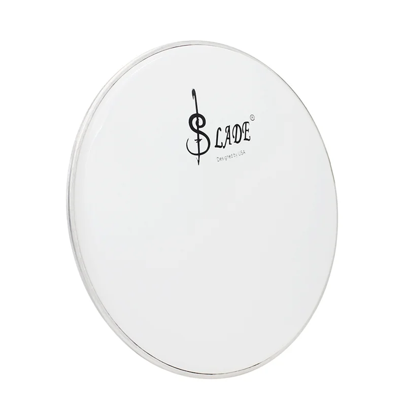 

LADE White Drum Skin Five Drum Kits Made of Polyester Film