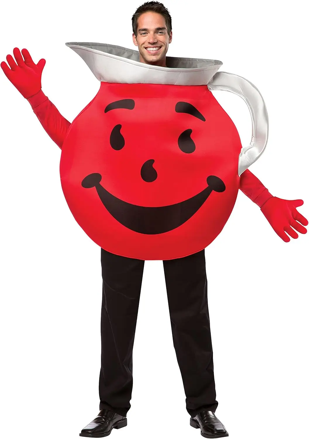 

Men's Kool Aid Guy Costume for Halloween Parties and Cosplay Fun