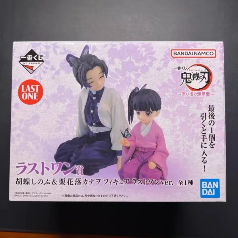 BANDAI in Stock Genuine Demon Slayer Kochou Shinobu Tsuyuri Kanao Kochou Kanae Garage Kit Action Figure Model Decoration Toys