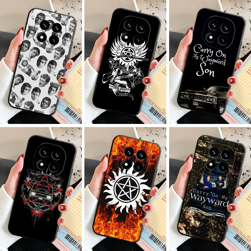 Soft Silicone Phone Case for Xiaomi Redmi Note 15 14 13 12 Supernatural SPN Babaite Shell 11 Pro Plus 12S 11S 10S 10 11T 5G Cove