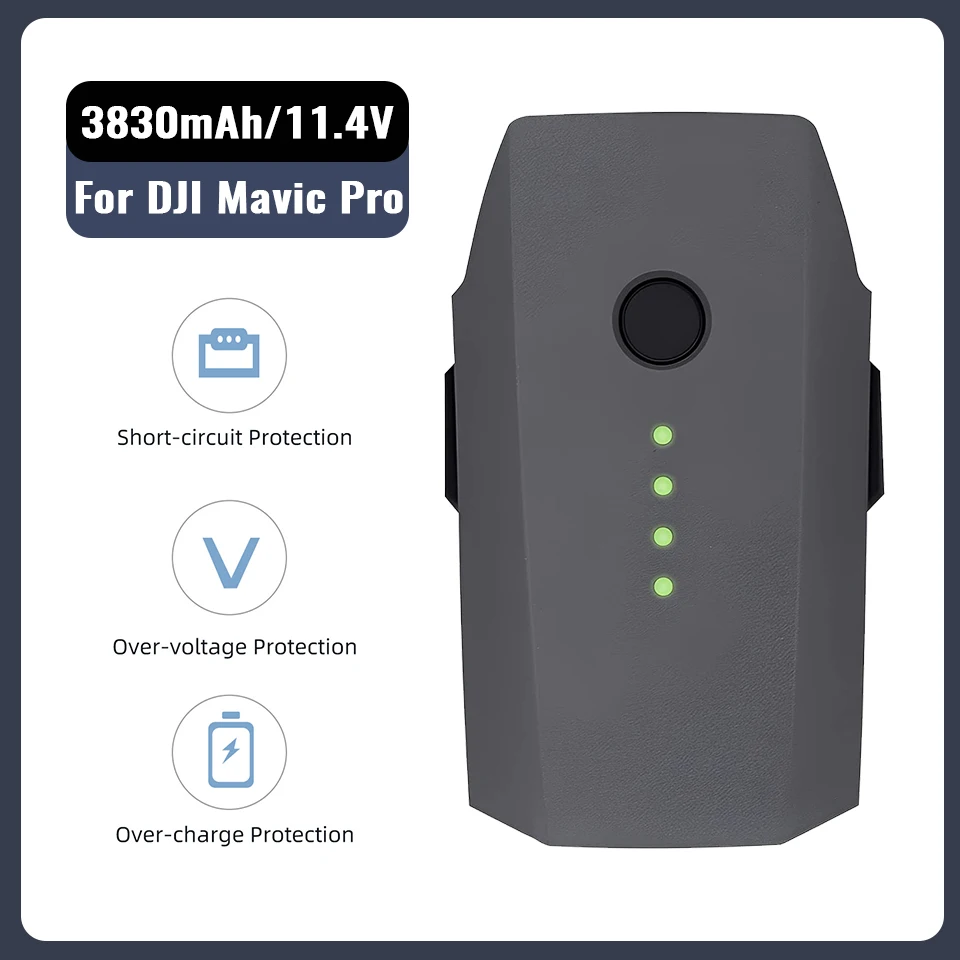 for-dji-mavic-pro-battery-intelligent-flight-3830mah-114v-specially-designed-for-the-mavic-drone