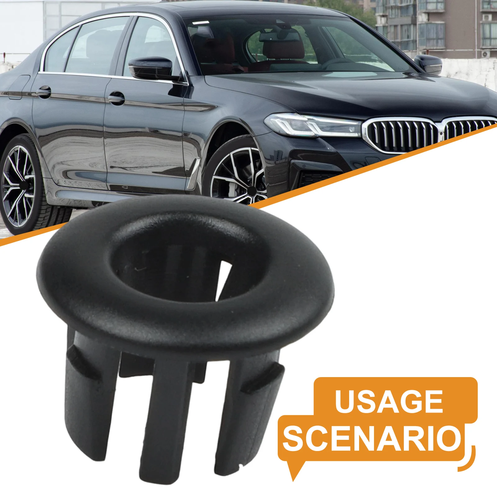 1Pc Door Lock Rod Grommet For BMW X5 E53 1999-2006 51418408567 Window Latch Trim Cover Car Replacement Interior Accessories