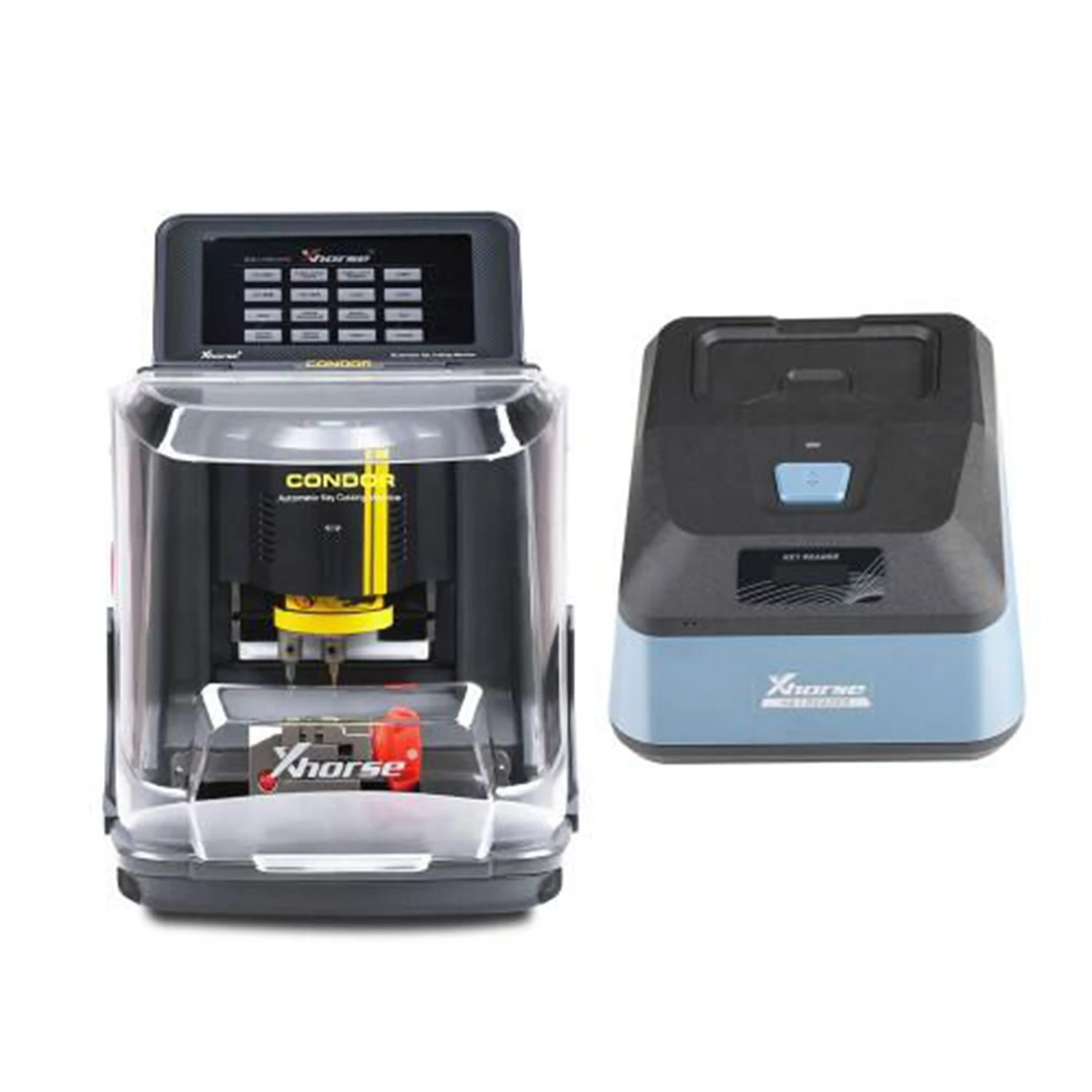 

Xhorse Dolphin XP005L Dolphin II XP-005L Key Cutting Machine Update Version of XP005 Plus Xhorse Key Reader XDKR00GL Key Reader