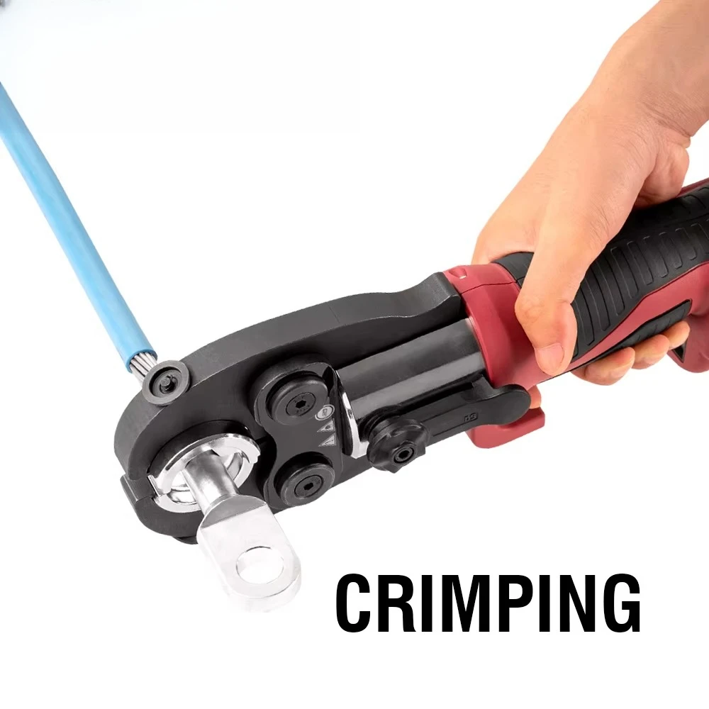 Press Electric Plumbing Copper Pipe Tool Hydraulic Hvac Crimping Tools Plastic Box