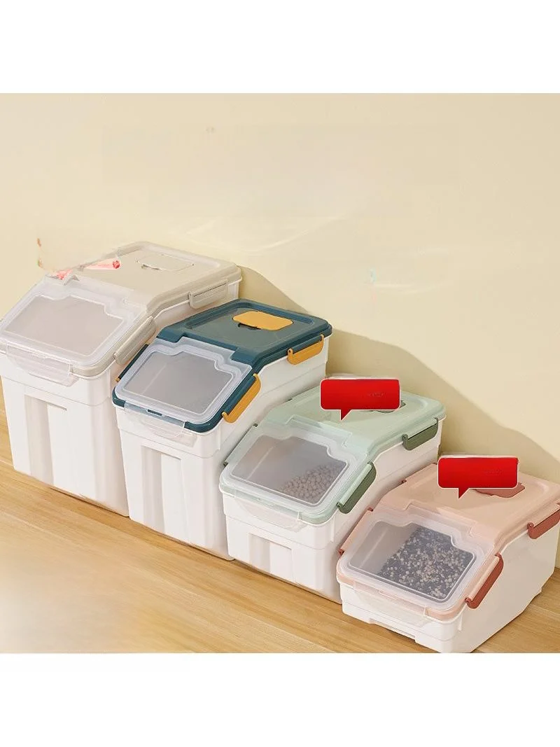 

Большая вместительная штабелируемая ванна для риса Thiened Sed Food ade для домашнего использования, пылезащитный ящик для хранения муки и риса