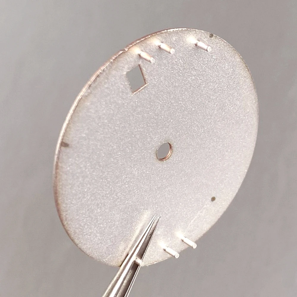 29MM NO LOGO Black White Peacock Blue Texture Watch Dial Fit NH35 NH36 DIY Watch Accessories Replacement