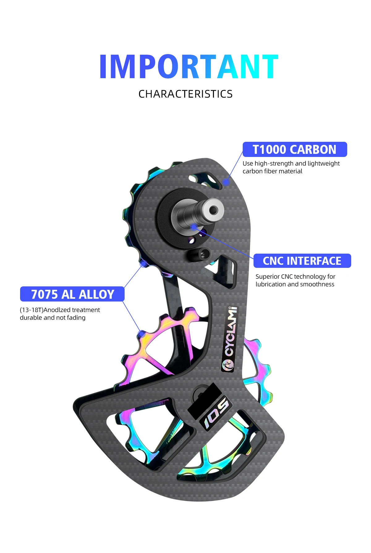 CYCLAMI Fahrrad Carbon Schaltwerke Fahrrad Keramik Lager Rad Set Für SHIMANO Ultegra DURA ACE UT R 8000 105 R 7000 5800 6800 – Detail 2