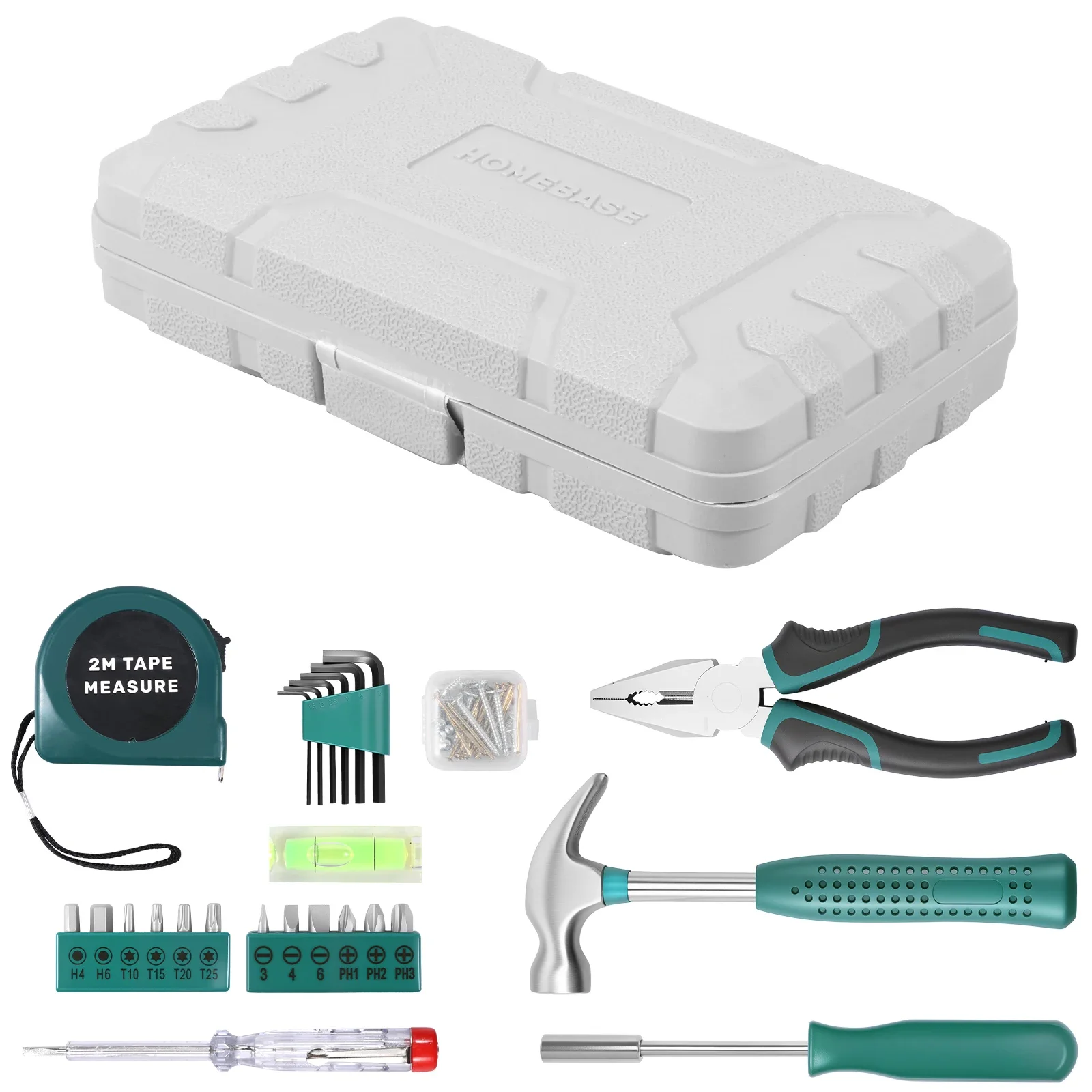 

Multipurpose Tool Kit Home Repairing Tool with Portable Tool Storage Case Home Maintenance DIY Projects and Automotive Repair