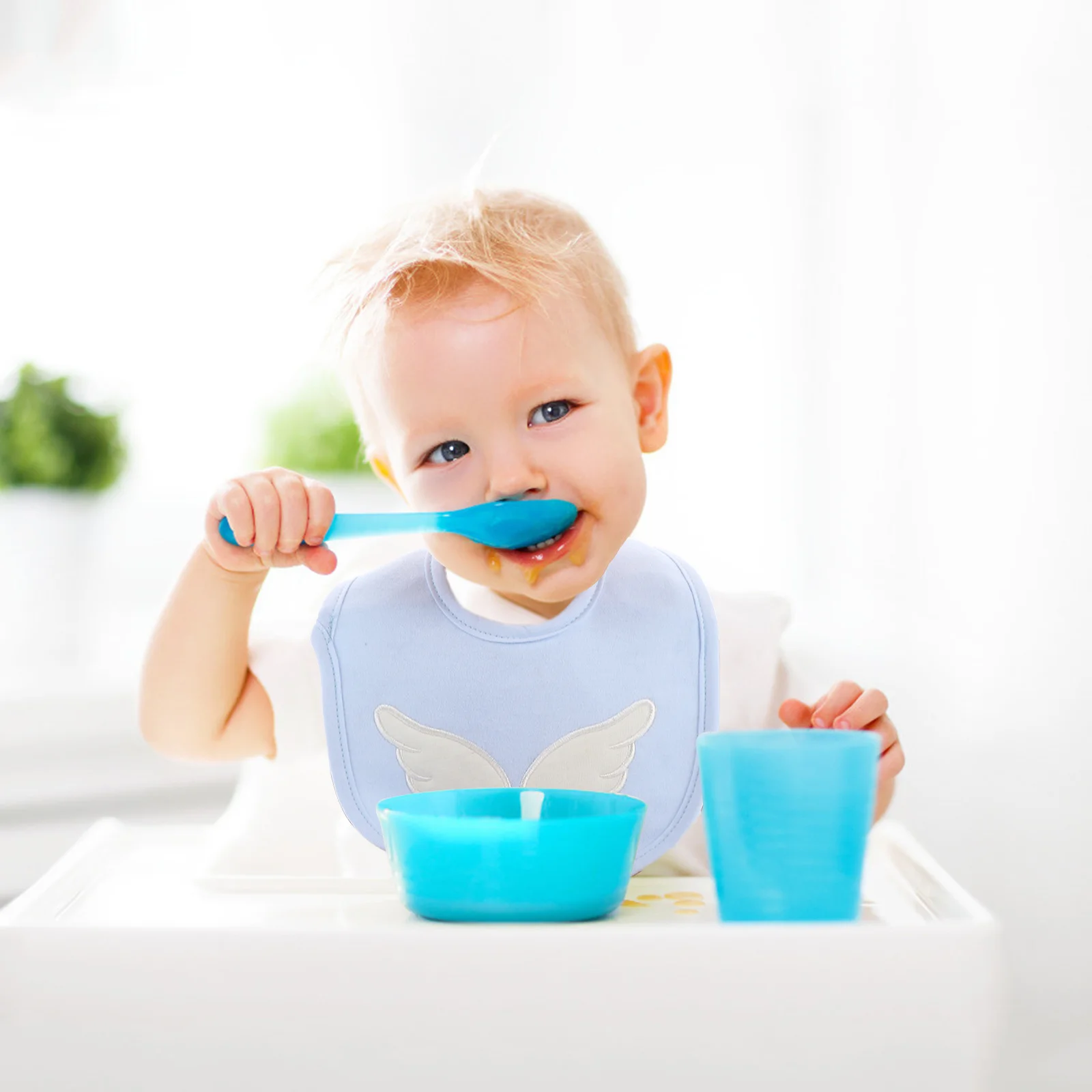 

1Pcs Baby Saliva Towel Infant Bib Cotton Drooling Bib with Pacifier Buckle Waterproof Baby Feeding Bibs Comfortable