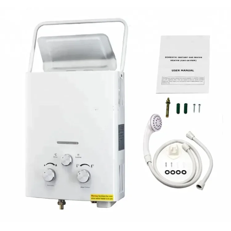 Calentador de agua a Gas para Rv de 220v para el hogar, remolque para acampar al aire libre, baño, calentador de agua caliente instantáneo, calentador de agua no eléctrico