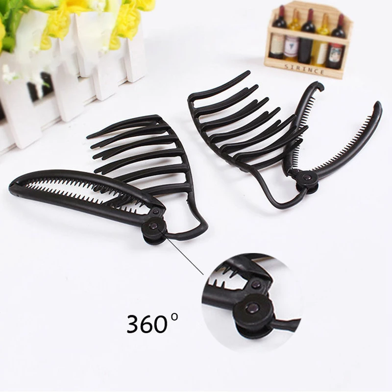 Back of Head Hair Twist Maker Styling Tool Exquisite Hairstyle Fixing Plastic Fashion Hair Clip Women Hair Accessories Braider