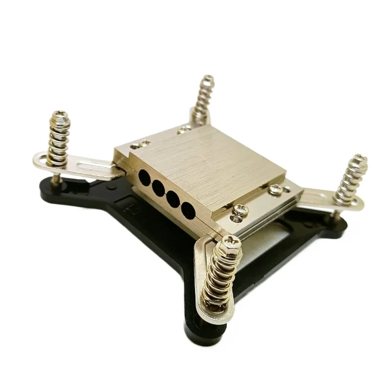 For 115X 1200 CPU Heat Conduction Kit All Aluminum 4 Heat Pipe DIY Desktop Silent Heat Radiation Module
