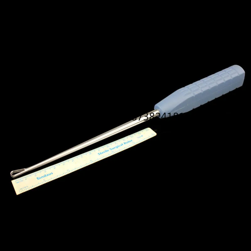 Hollow cannulated curette intervertebral disc medical endplate scoop vertebral  fast shipping