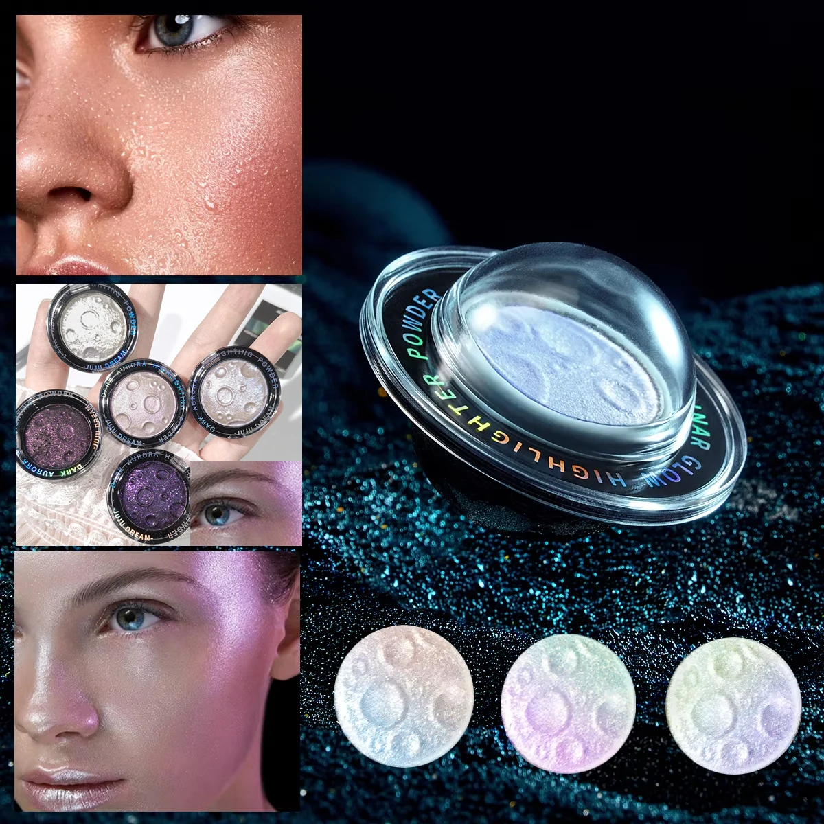 CHARMACY nouveau 5 Multichrome unique ombre à paupières haute teneur en pigment longue durée Duo Chrome fard à paupières paillettes maquillage pour les yeux