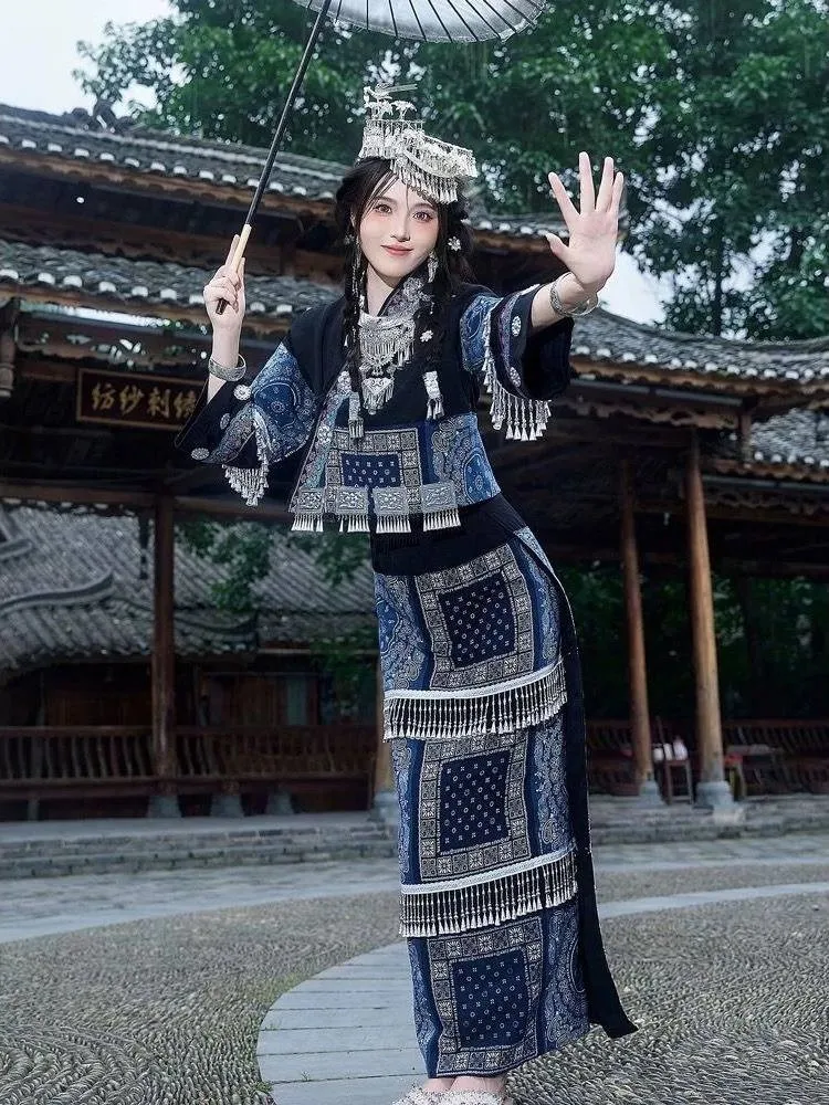 

Exotic ethnic batik costumes travel photography clothing