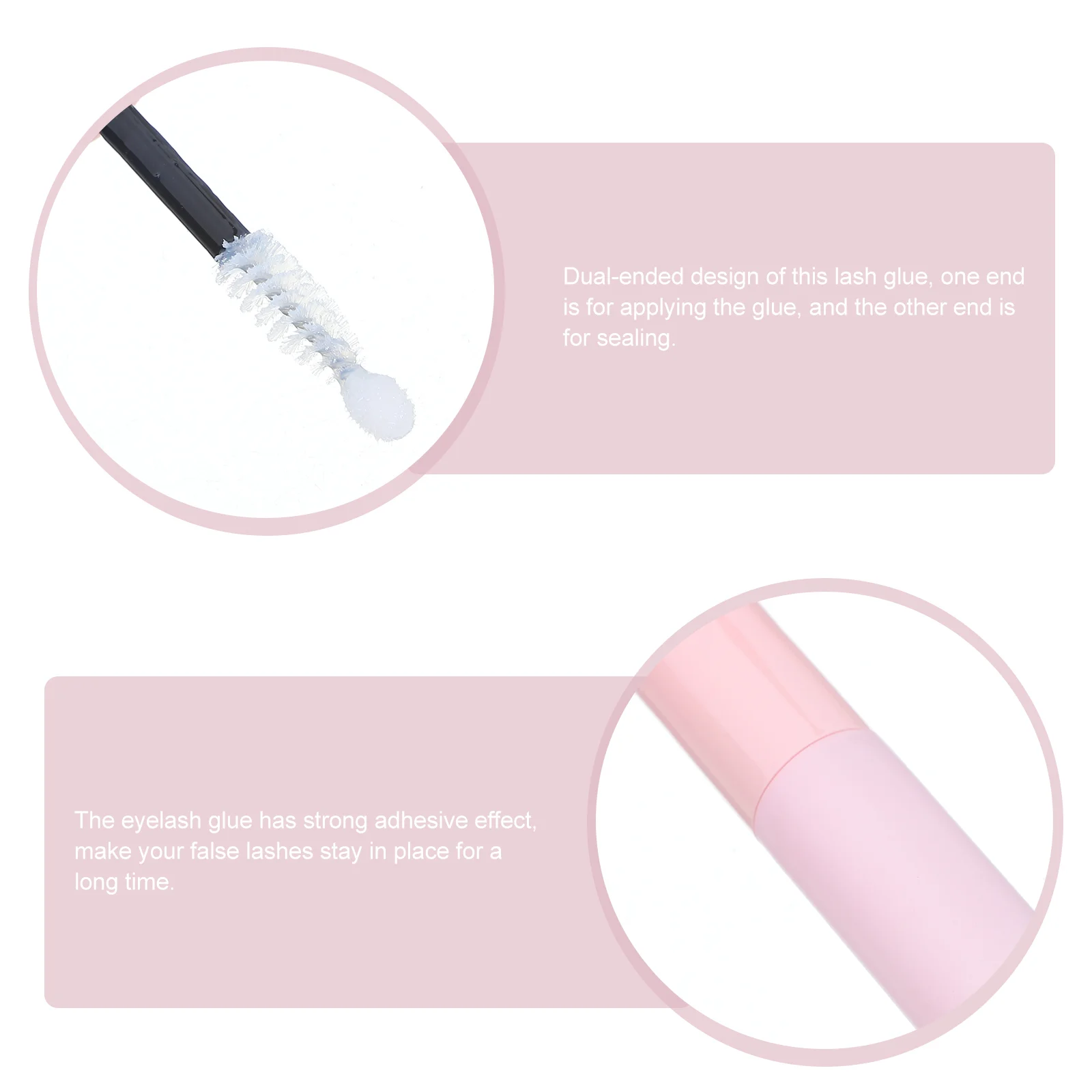 กาวติดขนตาปลอมซีลแห้งเร็ว Rose Gold กลางส่วนกาวที่แข็งแกร่งปลอดภัย Gentle Eye อุปกรณ์แต่งหน้า