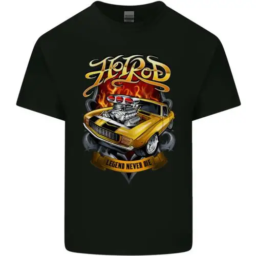 Hotrod Legend Hot Rod Dragster Car Kids T-Shirt Childrens