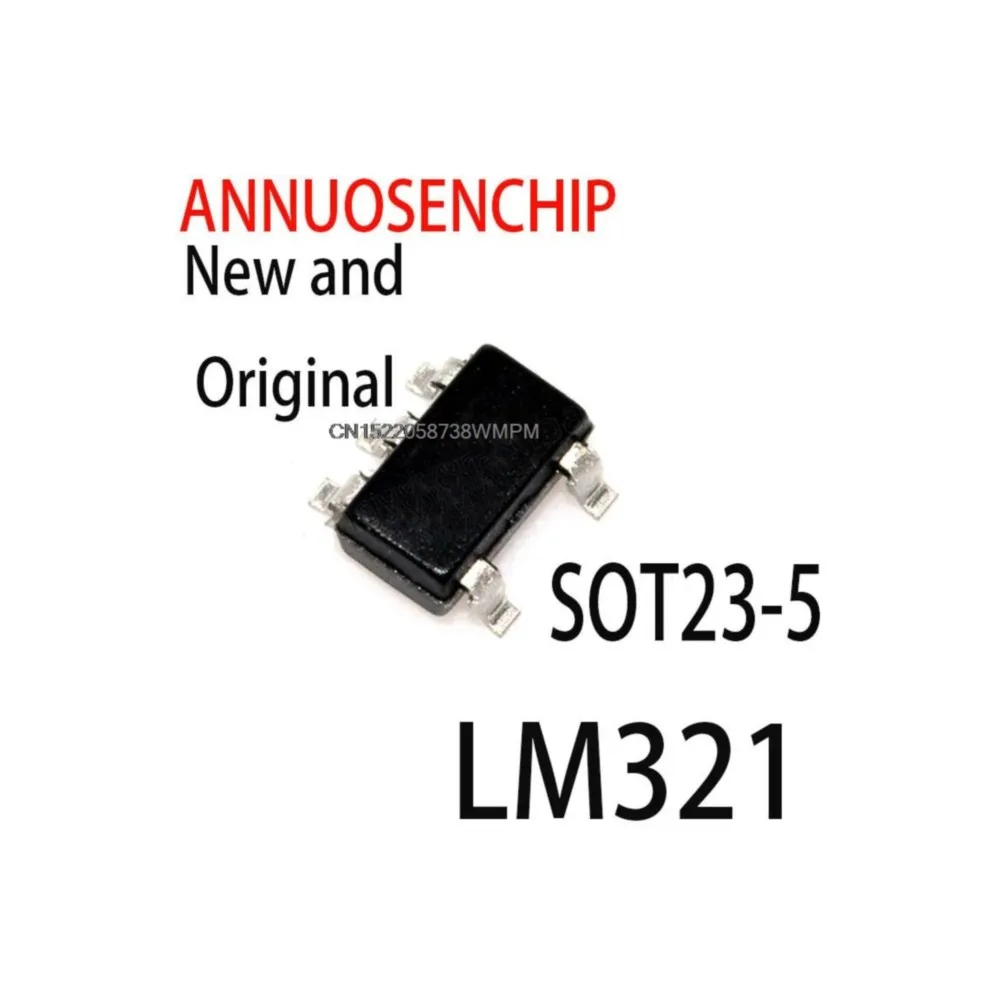 100CS New and Original  LM321MFX A63A SOT-23-5 Low Power Single Op Amp New & original LM321