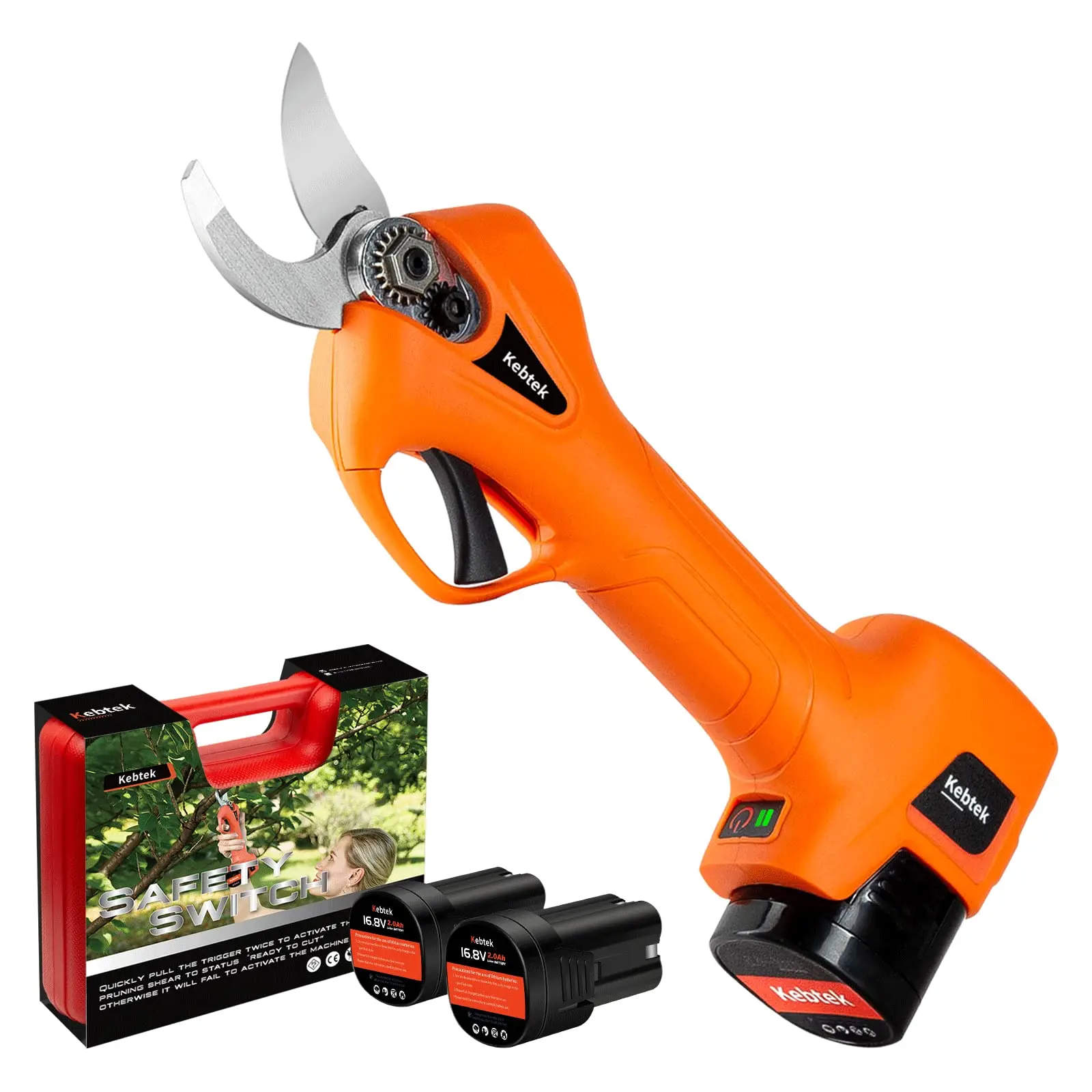 Cordless Pruning Shears 25MM Electric Pruners 880G Lightweight from Asurion, LLC