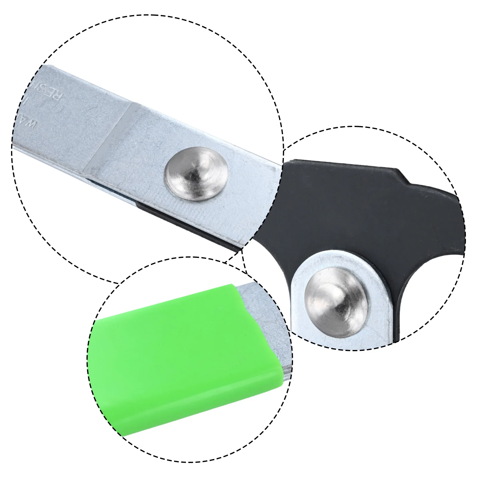 Double Hook Puller Car Repair Tool Automotive Repair Better Leverage Comfortable Grip Ergonomic Design Plastic Handle