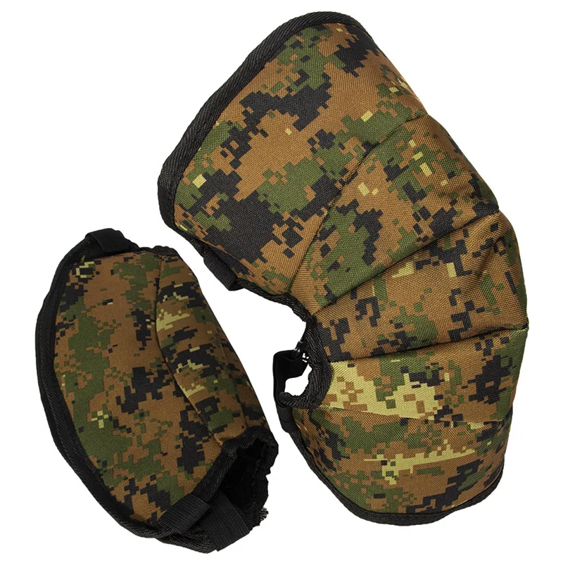 

2Pcs Long Camouflage Knee Pads Good Thermal Insulation Windproof Comfortable For Winter Knee Pads Protective Supplies