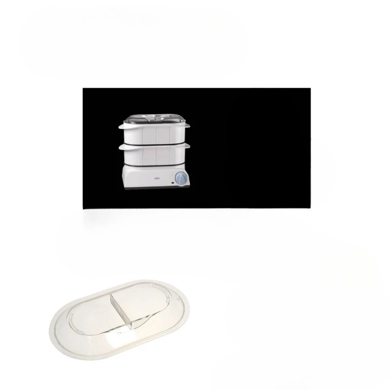 Подходит для электрической пароварки Braun FS10 FS20, прозрачная верхняя крышка 3216.