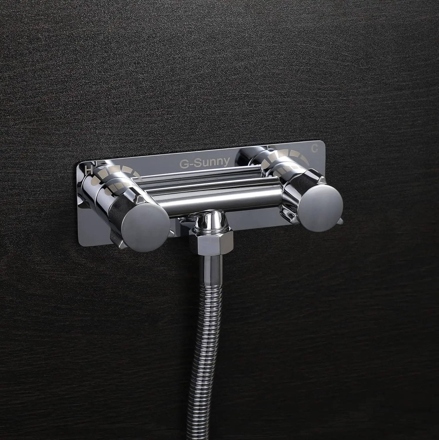 

Цельнометаллический смеситель для душа на колесах, клапан для смесителя для душа, переключатель сменного клапана для душа на колесах 4 дюйма для использования в помещении