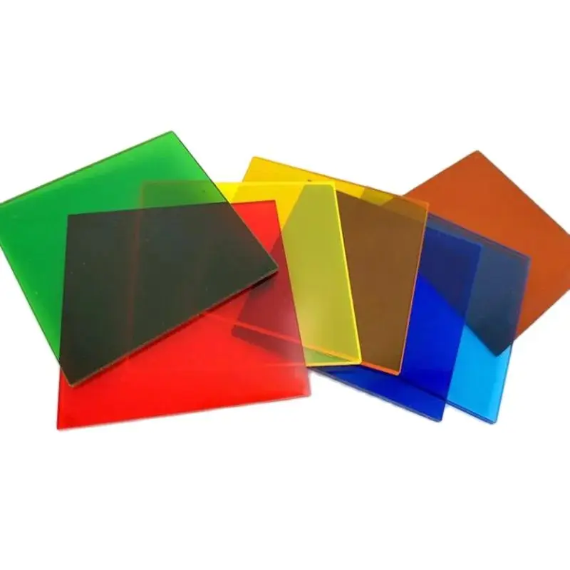 Black Clear White Blue Orange Brown Acrylic Sheet Plate Acrylite Lucite Plastic PMMA Plexiglass