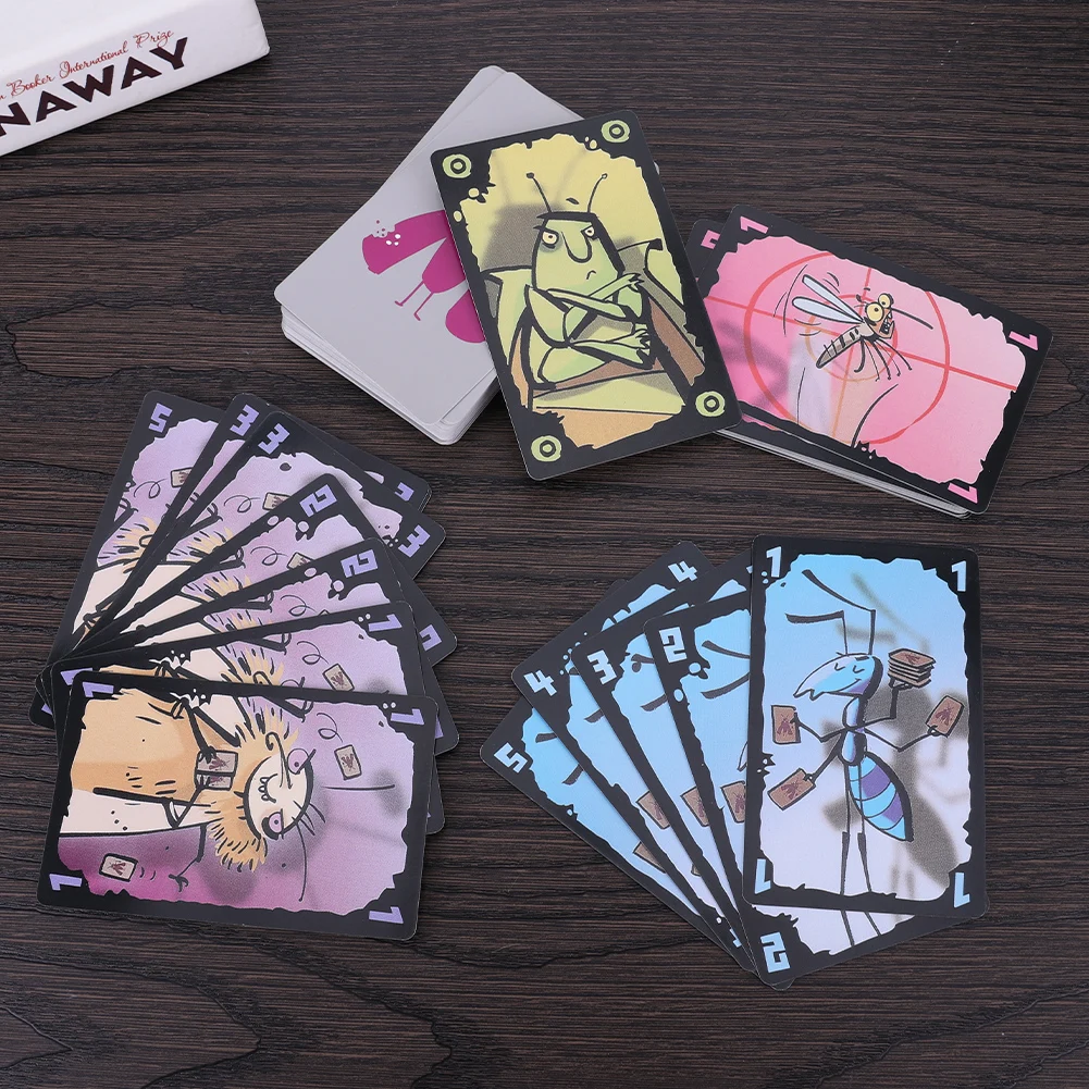 Polilla Tramposa Card Game Royal Xiaoqiang Cheating Moth Board Game Leisure Gathering Board Game Cards Poker Party Game image 4