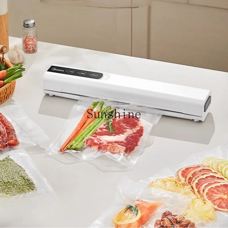 

Vacuum food packaging plastic seal fresh-keeping sealing machine small household 3-step fresh-locking
