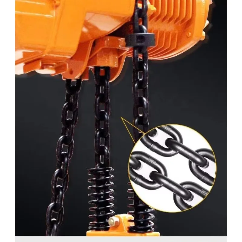 380V Electric Chain Hoist G80 1-3 Ton Manual Trolley IP54 Protection M3 Work Level
