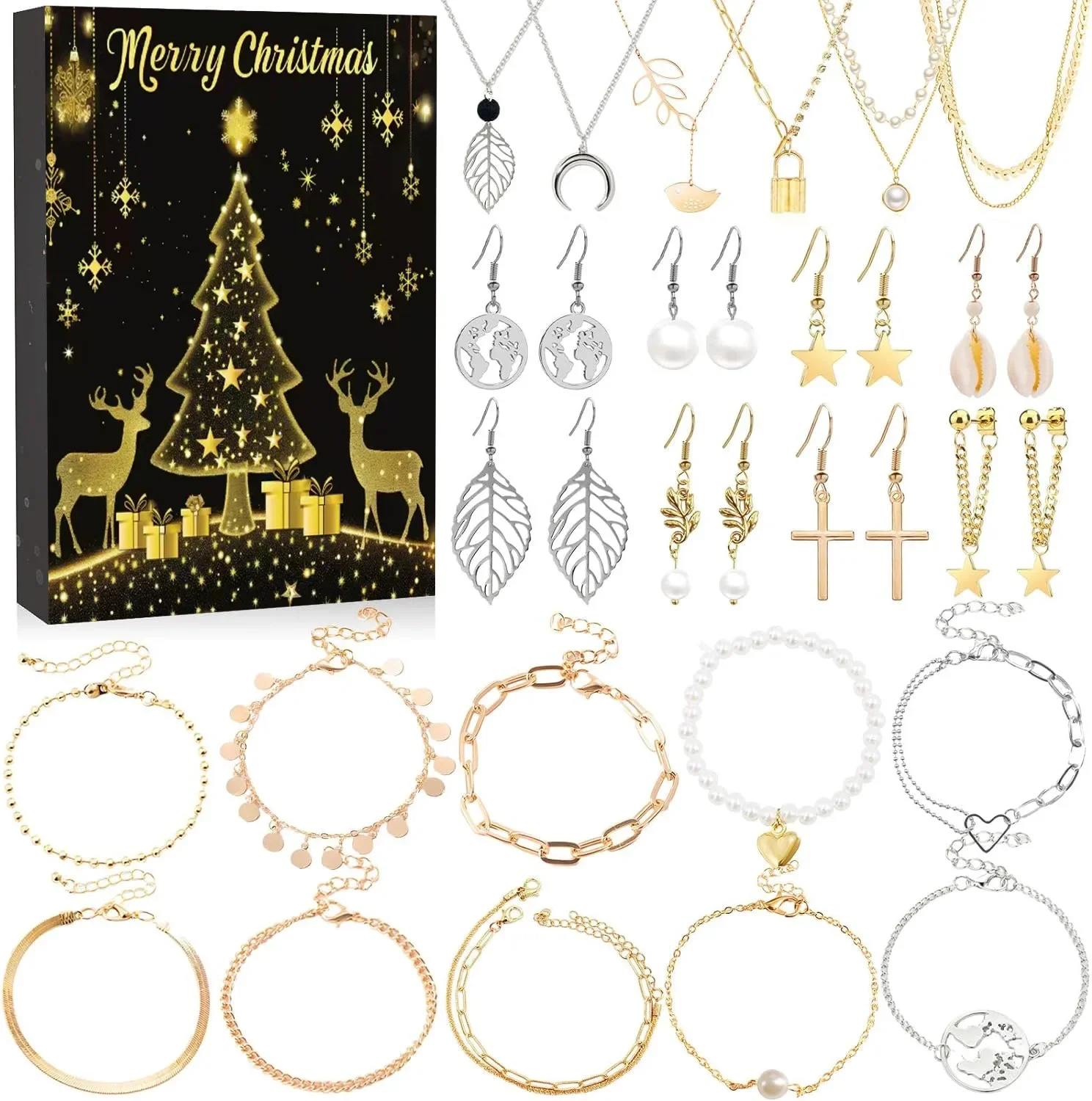 

Jewelry Advent Calendar 2025 For Teenage Girls Teen Girl Christmas Countdown DIY Bracelets Making Kit New Year Surprise Gifts