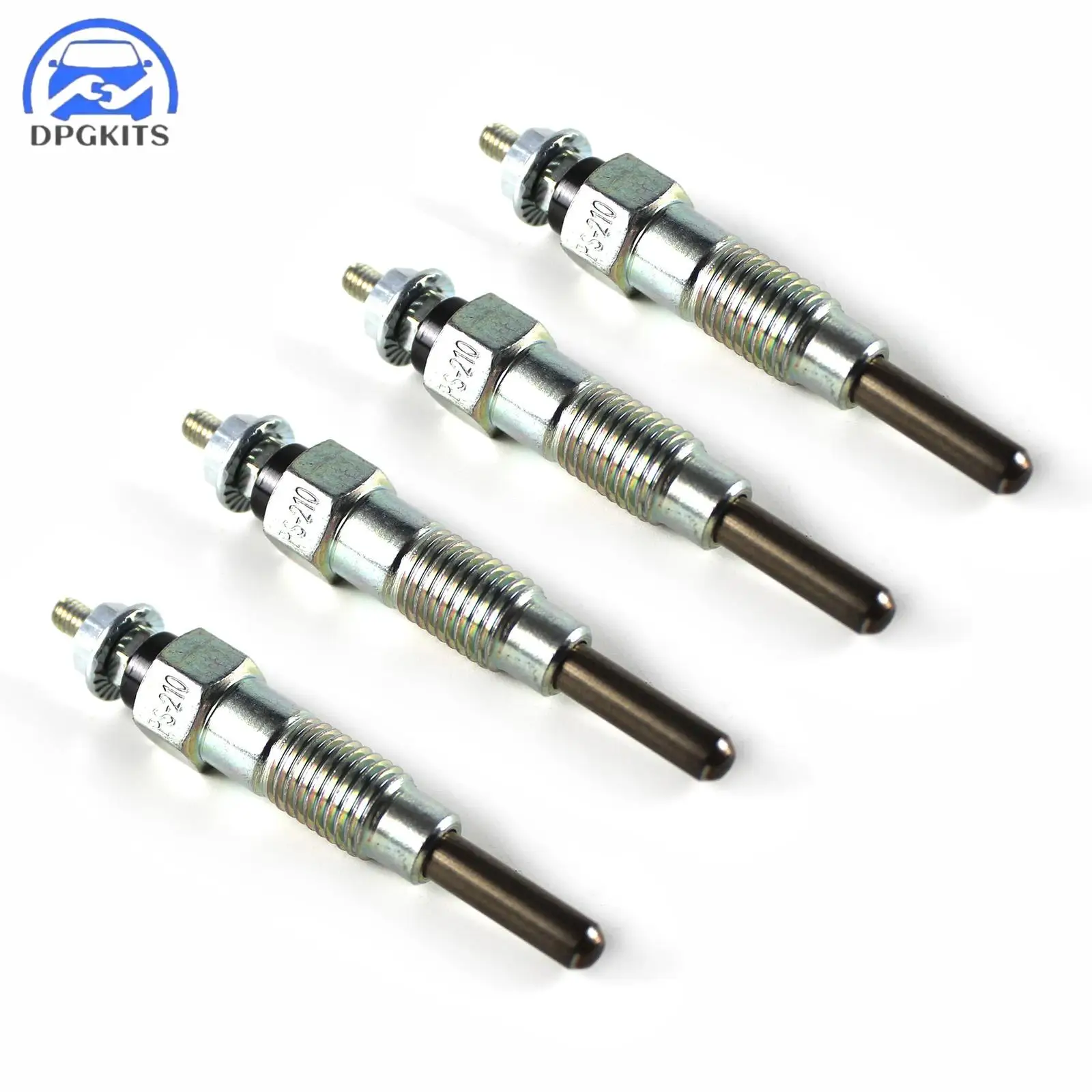 

Комплект из 4 свечей накаливания YM119717-77800 YM129155-77800 для двигателей Yammer 4D98E, 4TNE98, 4D94E, запчасти для вилочных погрузчиков и экскаваторов, система зажигания, свечи зажигания
