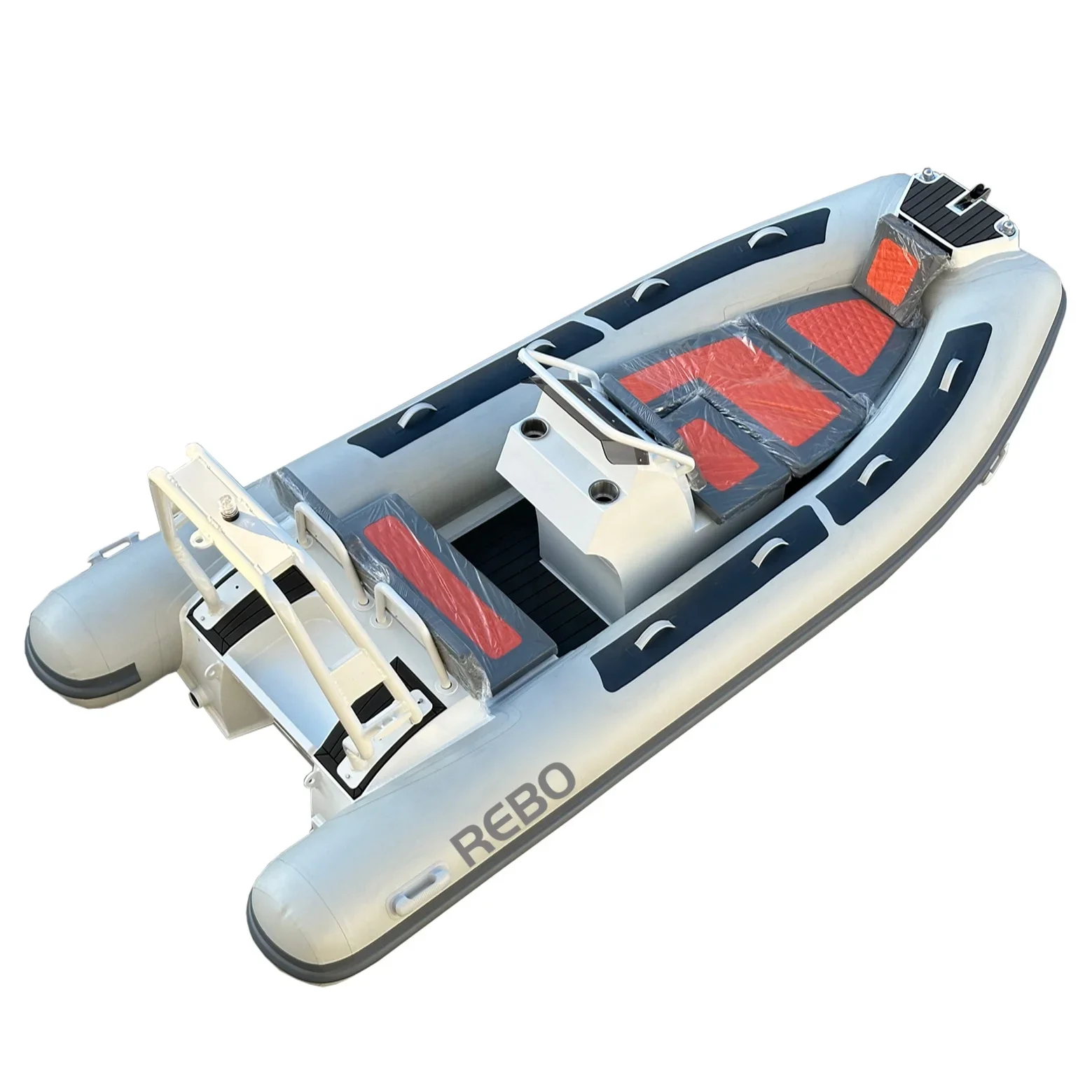 Good Performance Sport CE Certified 13ft 390 Hypalon ORCA Aluminum Rigid Inflatable RIB Boat