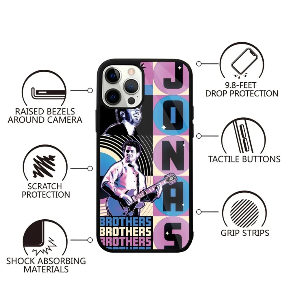 Jonas B-Brothers Phone Case For iPhone 15,14,13,12,11,Plus,Pro,Max Mini Magsafe Magnetic Wireless Charging