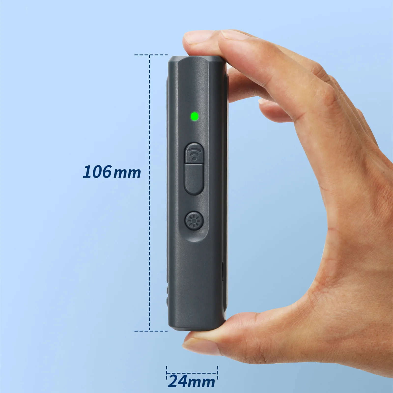 Ultrasonic Dog Repeller USB Rechargeable Dog Drive Device Portable Dog Trainer Anti Barking Device With LED Indicator Lanyard