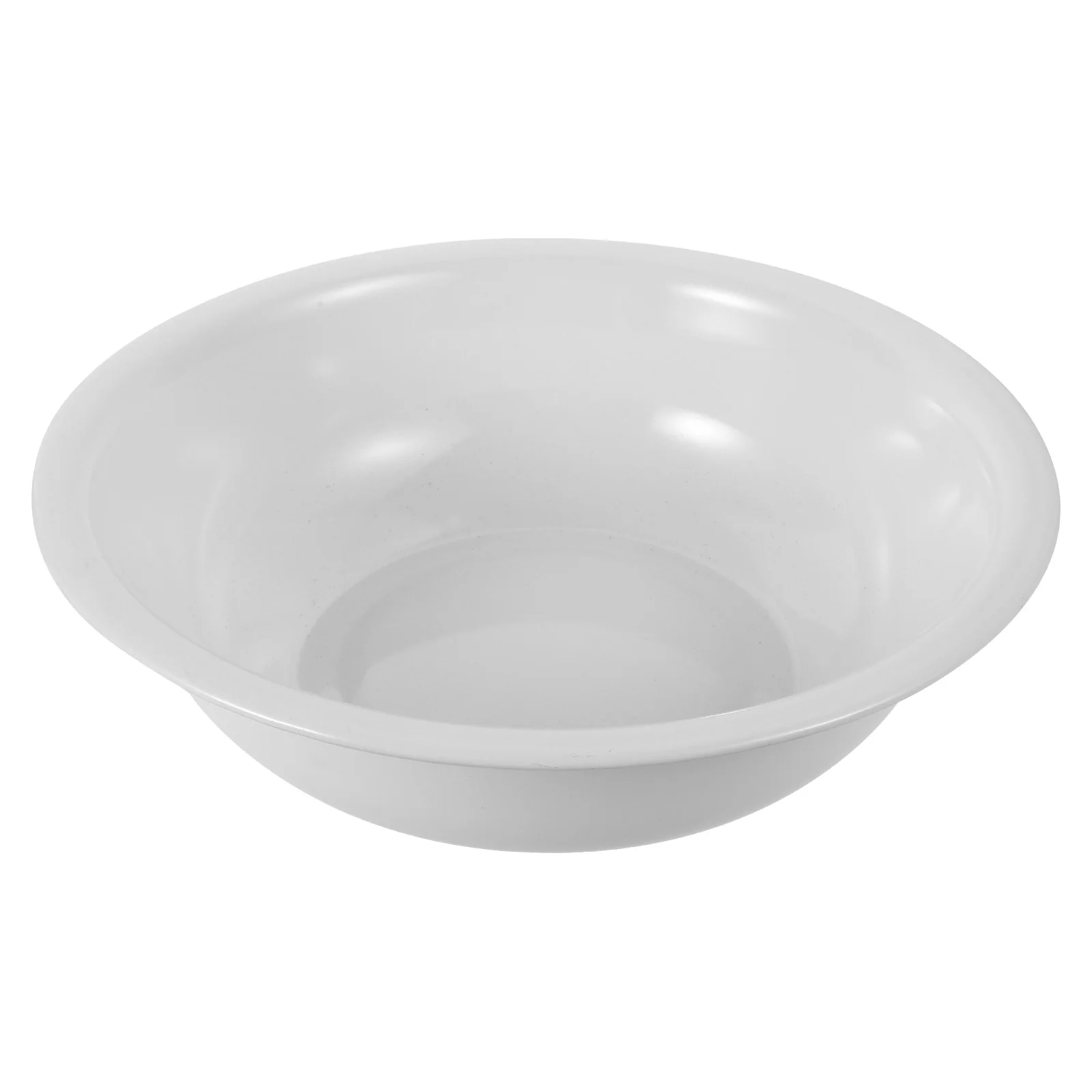 

Enameled Basin Thickened Enamelware Large Capacity Kitchen Vintage White Color Sturdy Construction Easy Clean Multipurpose