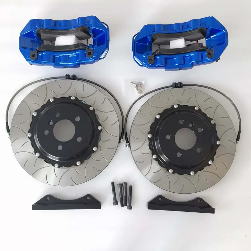Jekit 6 Pots Caliper Pad 355x32mm Disc Rotor Bell Bracket for Rx 400h