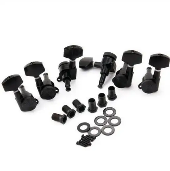 

1 set 3L3R Guitar Locking Tuners Tuning Pegs Machine Heads Black